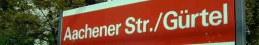 Aachener Straße / Gürtel